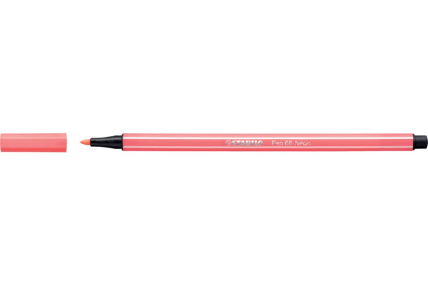 Pennarelli Stabilo Pen 68 1 mm  rosso fluo - 68/040