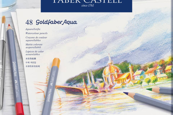 Matite acquarellabili Goldfaber Aqua Faber-Castell 48 colori Conf. 48 pezzi - 114648