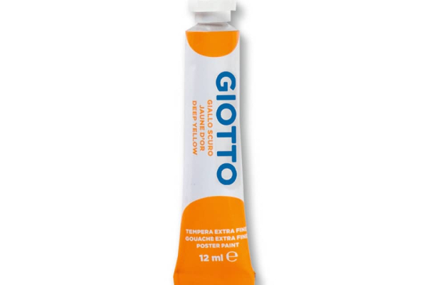 Tempera GIOTTO Extra 12 ml giallo scuro  352004