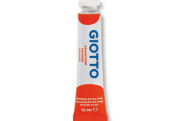 Tempera GIOTTO Extra 12 ml arancione  35200500