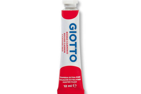 Tempera GIOTTO Extra 12 ml rosso carminio 35200900