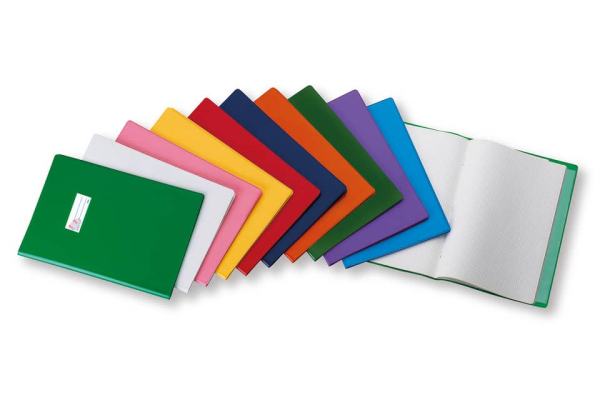 Copriquaderno con etichetta FAVORIT Coprimaxi laccato 21x29,7 cm verde scuro 100460669