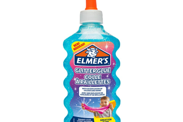Colla Glitterata Liquida Elmer's blu - Flacone 177 ml 2077252