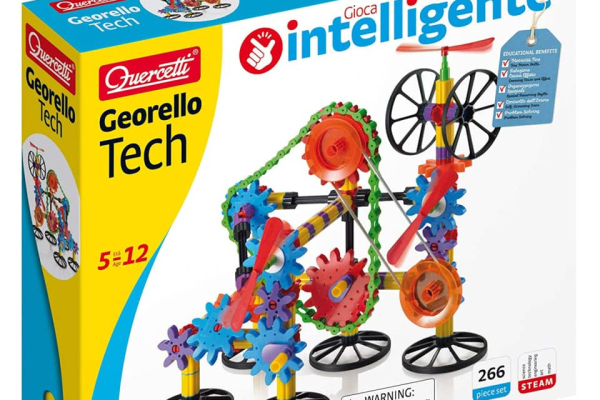 Gioco di costruzione Quercetti Georello Tech - colori assortiti 2389