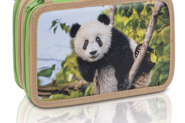 Astuccio 3 zip nature word - 12 pastelli + 18 pennarelli CoLibrì assortiti 100501298