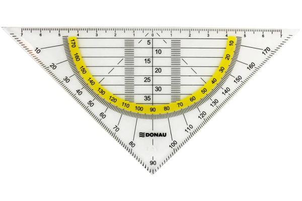 Squadra con goniometro Donau flessibile 16 cm 4210003-00