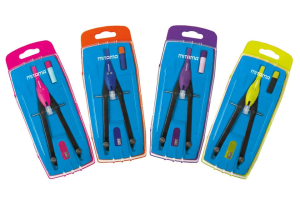 Compasso Balaustrone con aste fisse Mitama Easy Regulation System - con accessori - colori assortiti 4664